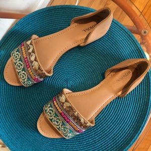 Embellished sandals